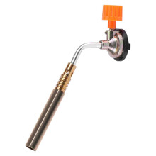 Geschikt voor vuurkorfafdekking, vlamfakkel met handmatige ontsteking, duurzaam en compact ontwerp. Gasverbruik: 50-140 g/u, 6 uur continu branden.
