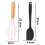 Συρματόσχοινο σιλικόνης Gourmet Kitchen Essential με ξύλινη λαβή που συνδυάζει 2