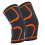 Elastischer oranges Knieschoner-Stützverband für Sport, M/L/XL 5