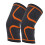 Elastischer oranges Knieschoner-Stützverband für Sport, M/L/XL 6