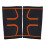 Elastischer oranges Knieschoner-Stützverband für Sport, M/L/XL 8