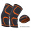 Elastischer oranges Knieschoner-Stützverband für Sport, M/L/XL 11