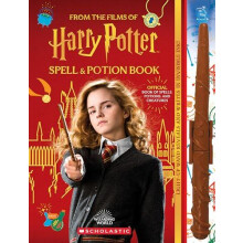Harry Potter Spell and Potion Book by Cala Spinner Hardcover Book
