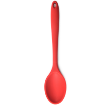 Soluciones para remover, cucharas de silicona para mezclar y hornear, utensilios antiadherentes resistentes al calor con agarre antideslizante, aptos