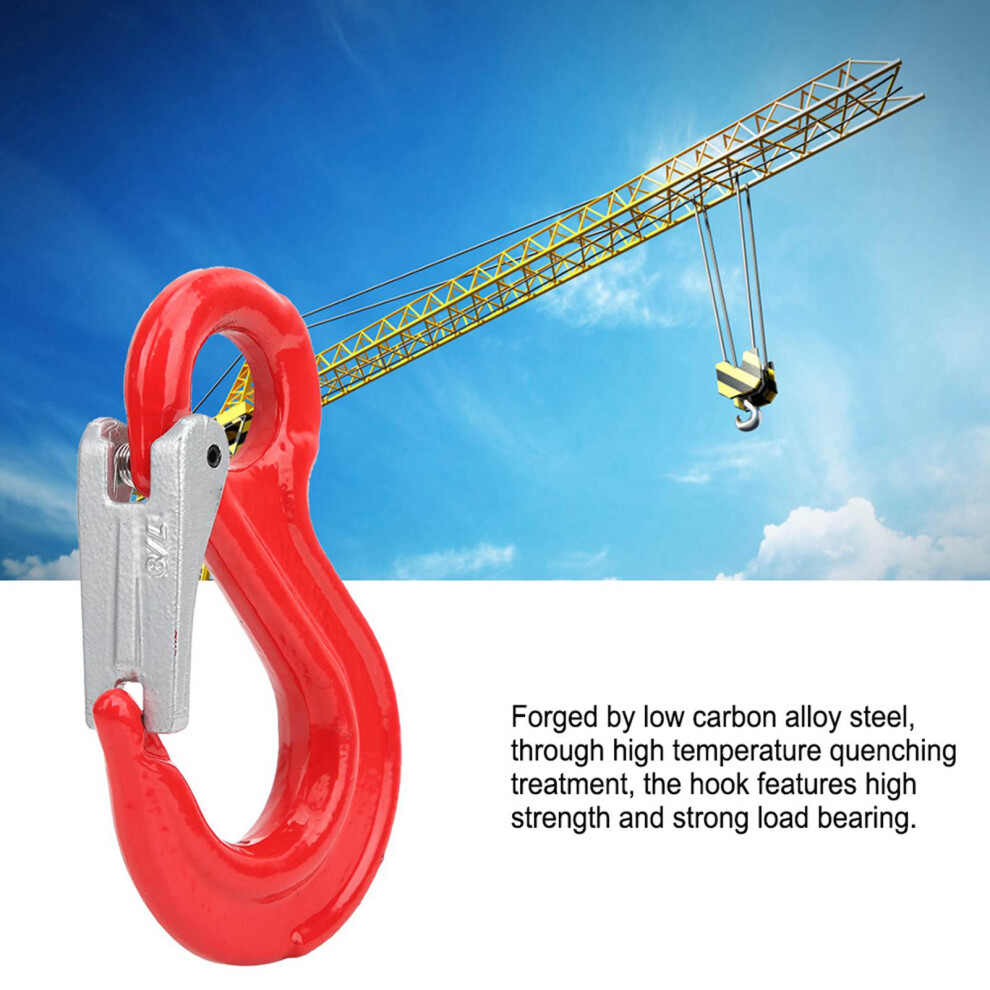 2Ton Anti-Wear Alloy Steel Lifting Hook With Large Opening For Easy Install 9491362544447