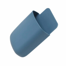 Dunkelblauer Wandmontierter Fernbedienungs-Organizer, ABS, 55g