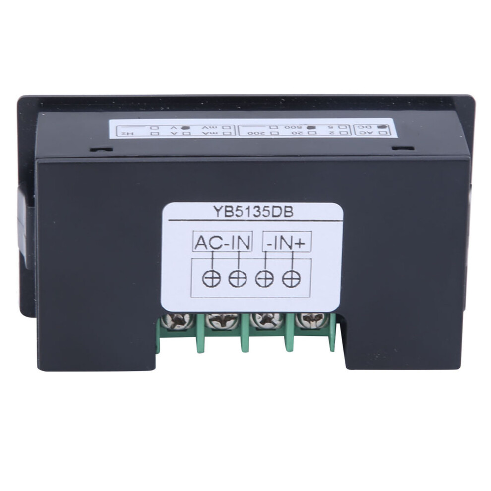 Yb5135db Dc Volt Meter Lcd Display 0-500V | Compact 78X42x25mm 4921362542723