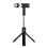 K10-S Schwarzer Bluetooth Selfie-Stick mit Stativ und Support-Halter 10