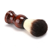 Männer Bart Rasierschaumseife-Schüssel & Weiches Haarbürsten-Set, Holz, Durchmesser 9,5 cm