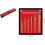 6 Pics Flat Chisel and Center Punch Set for Brickwork, Metal, Concrete and Stone Processing with Storage Pouch(A) 3