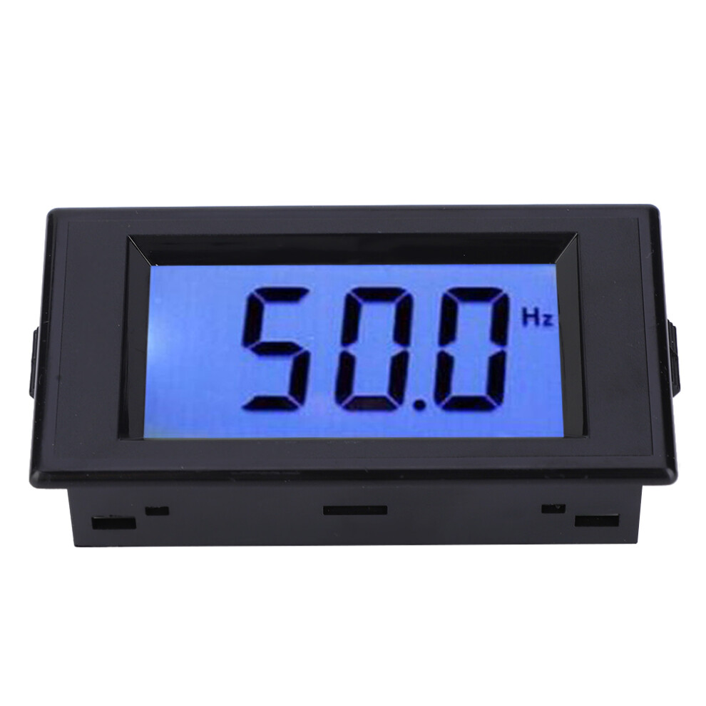 Efficient D69âHz Lcd Frequency Meter 45.0-65.0Hz Range Ac80-300V 8301362546123
