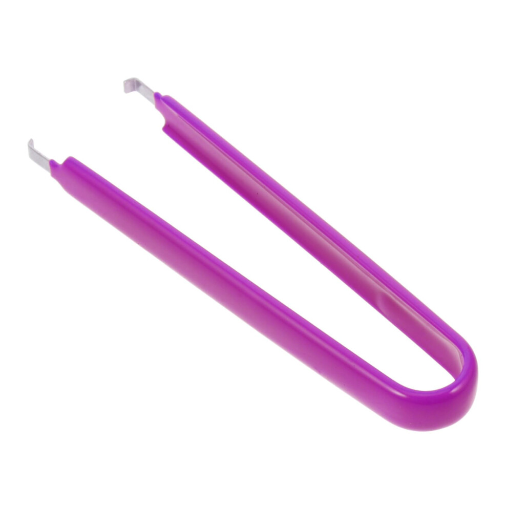 Automotive Fuse Puller Extraction Tool Stainless Steel Pvc Multipurpose Car Fuse Clips Tweezers Pliers Purple 9339159311646