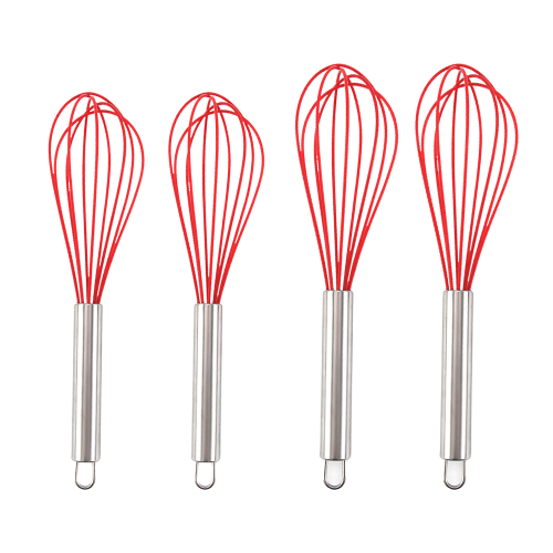 Συλλογή Gourmet Whisk, Εργονομικός Σχεδιασμός, Ανθεκτικό στη Θερμότητα, Σύρμα από