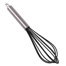 Silikon-Schneebesen-Set mit nahtloser Versiegelung, hitzebeständiger und antihaftbeschichteter Oberfläche für müheloses Kochen und Reinigen