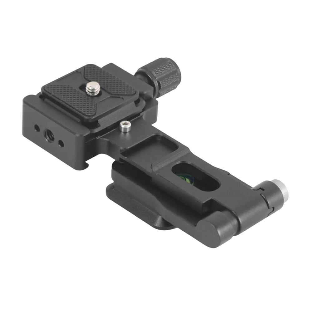 Camera L Bracket Quick Release Plate Attachment Sturdy With Dovetail Aluminum Alloy Mount Vertical Horizontal Switching 9105992163922