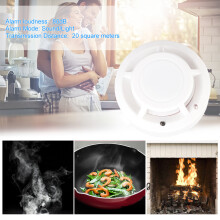 Easy Install Smoke Fire Detector with Anti-Light Interference Feature