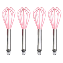 Professionelles Silikon-Schneebesen-Set, lebensmittelechtes, kratzfestes Material, langlebiges und robustes, hitzebeständiges Küchenutensil, leicht