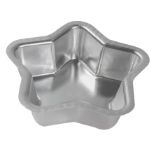 Bageforme i kvalitetsmateriale, varmebestandige til professionelle bagere, nemme at rengøre, genanvendelige, stjerneformede nonstick-tærteforme,