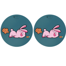 Ceramic Stone Car Coasters, Anti-slip Design Absorbent Eco-Friendly Neoprene Auto Cupholder Accessories, Easy Disassemble Clean