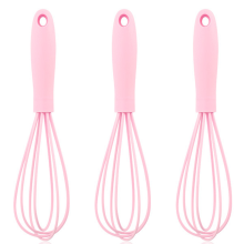 Hochwertiger, lebensmittelechter, hitzebeständiger Silikon-Schneebesen, rückstandsfreies Design für schnelle Reinigung und ideal zum Kochen dank