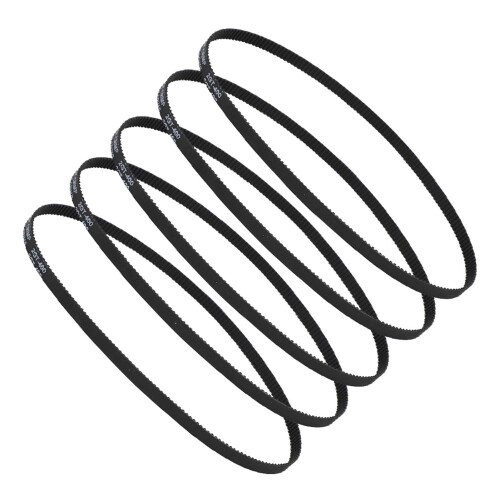 Durable GT2-6-400MM Rubber Timing Belt for 3D Printer 5-Pack