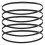 Durable GT2-6-400MM Rubber Timing Belt for 3D Printer 5-Pack 14