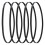 Durable GT2-6-400MM Rubber Timing Belt for 3D Printer 5-Pack 13