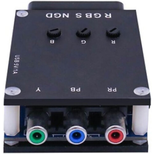 RGBS SCART to YPBPR Component Transcoder Converter Retro Game Console, RGBS to Color Difference Component 2