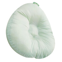 Hygienic Lying Position Feeding Pillow Cotton Sateen With Reinforced Stitching Practical Infant Daily Use Contoured Nursing For Breastfeeding
