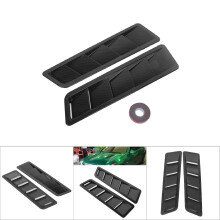 Car Hood Air Intake Louver Panel ABS Car Vent Cover 43 x 11.8 x 41cm