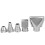 Portable Bluetooth Speaker 15W 11H Battery White Finish 11