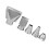 Portable Bluetooth Speaker 15W 11H Battery White Finish 13