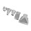 Portable Bluetooth Speaker 15W 11H Battery White Finish 7