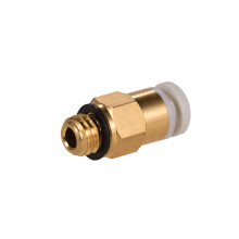 Straight PC4-M6 Male Pneumatic Tube Fitting for CR-10 and Ender 3 3D Printers