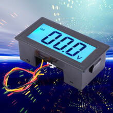 YB5135DB LCD Digital-Voltmeter Monitor 78x42x26mm Blaues Hintergrundlicht
