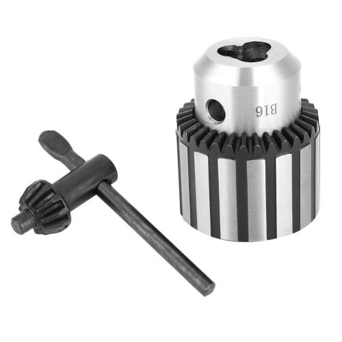 Heavy Duty B16 0.5-13mm Drill Chuck with Key for Power Tool Use 1