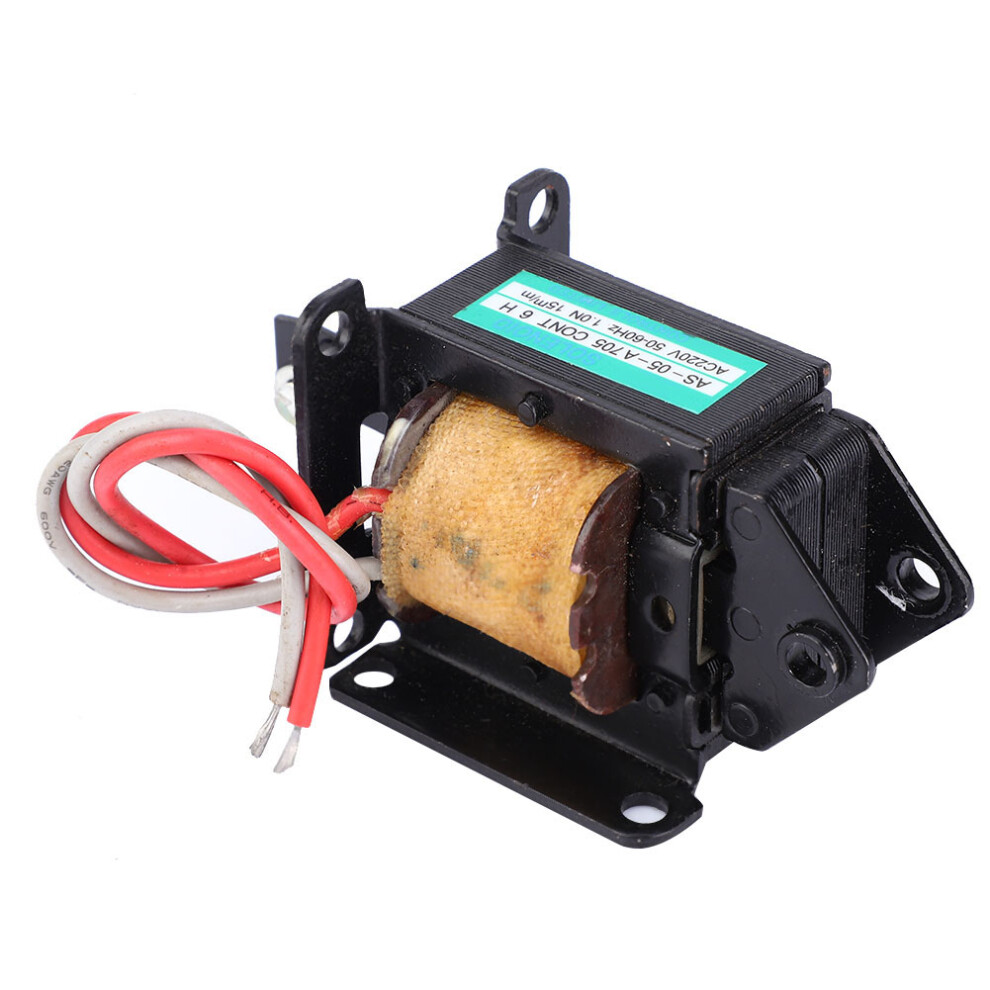As-05-A Ac Push Pull Solenoid Electromagnet 15Mm 1N 220Vac 9471362551553