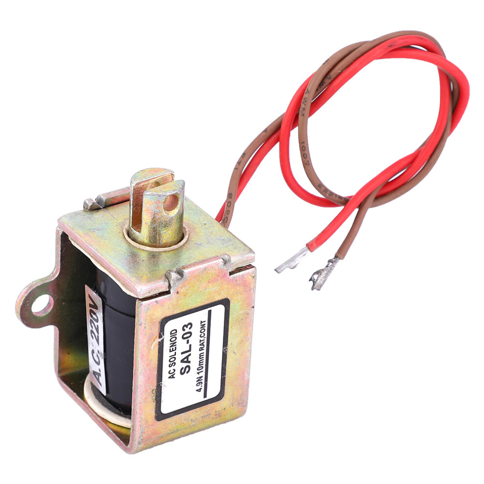 Push-Pull Electromagnet 4.9N Sal-03 10Mm Stroke 220Vac For Automation 4311362551595