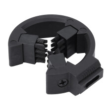 TP812 Arrow Rest Brush Replacement for Recurve Bow, Alloy & Brush, Black, 4.5x4.5x1.5cm