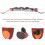 Quick Release 6 Arrows Archery Quiver Leather EVA Rubber Red Orange Sizes Available 6