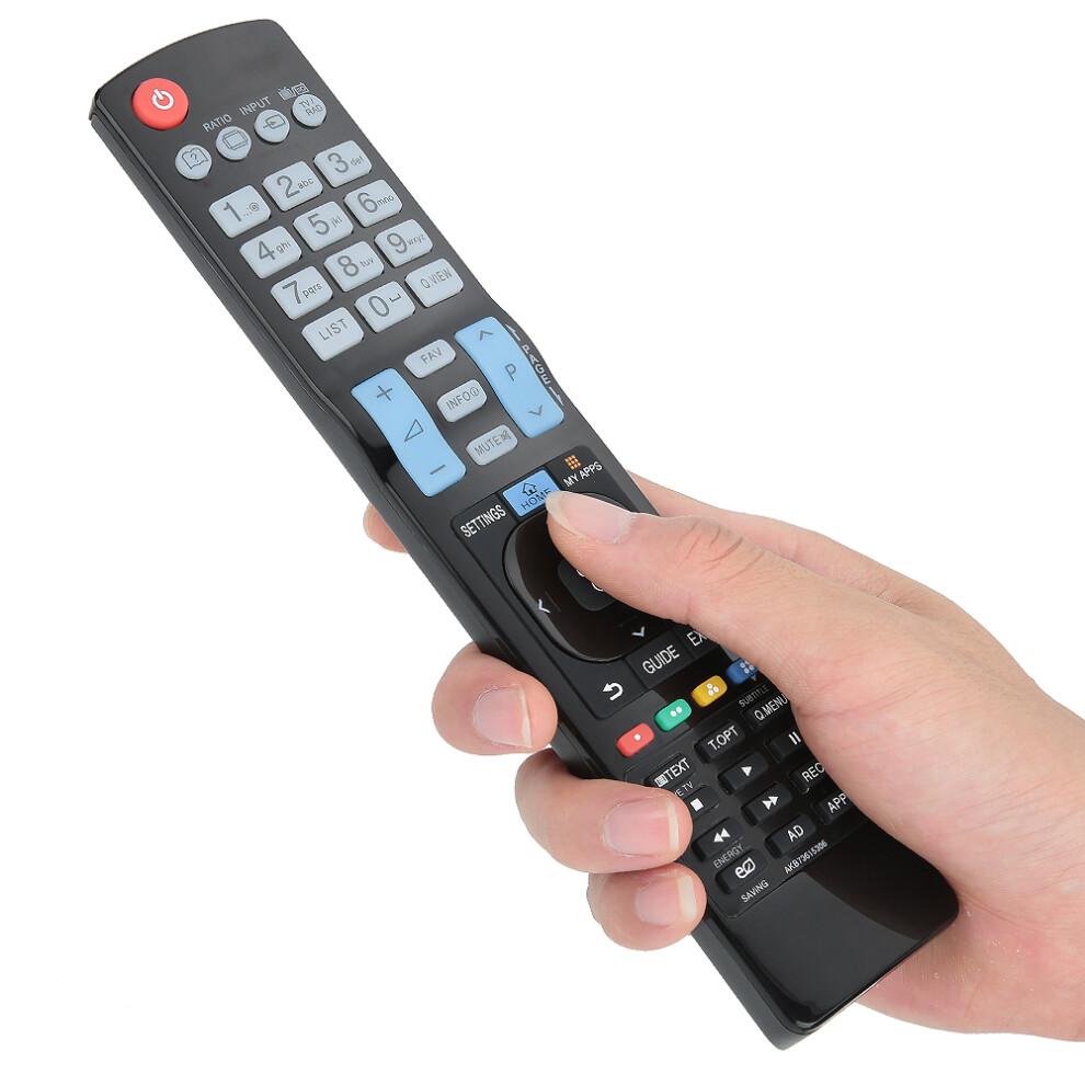Abs Remote For Lcd Tv Akb73615306 / 72615379 / 72914202 Black 4951362553078