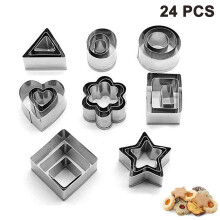 Stellar Backset, Ausstechformen aus Edelstahl