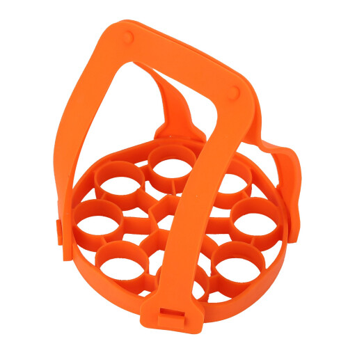 9-Loch-Silikon-Eierdampfer-Rack, 1