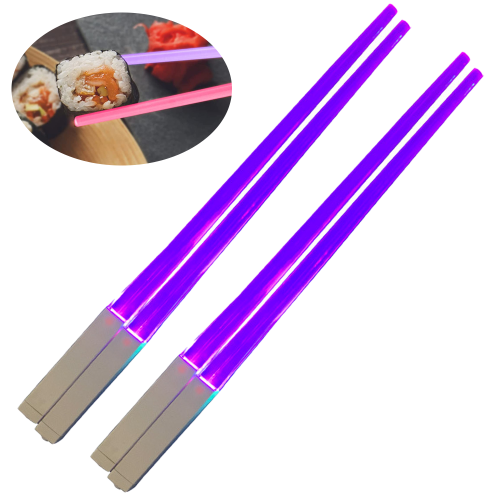 Dining With The Stars, Starlit Chopsticks με λαμπερά LED, επαναχρησιμοποιήσιμα οικολογικά ξυλάκια