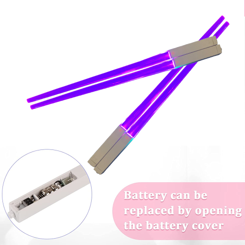 Dining With The Stars, Starlit Chopsticks με λαμπερά LED, επαναχρησιμοποιήσιμα οικολογικά ξυλάκια 2