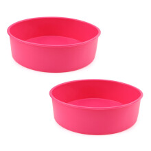 Múnlaí Císte Mini Silicone Solúbtha, Ábhair Ardchaighdeáin, Raon Leathan Úsáidí le haghaidh Císte Arbhair, Cístí Cáise, Sífín Rainbow,