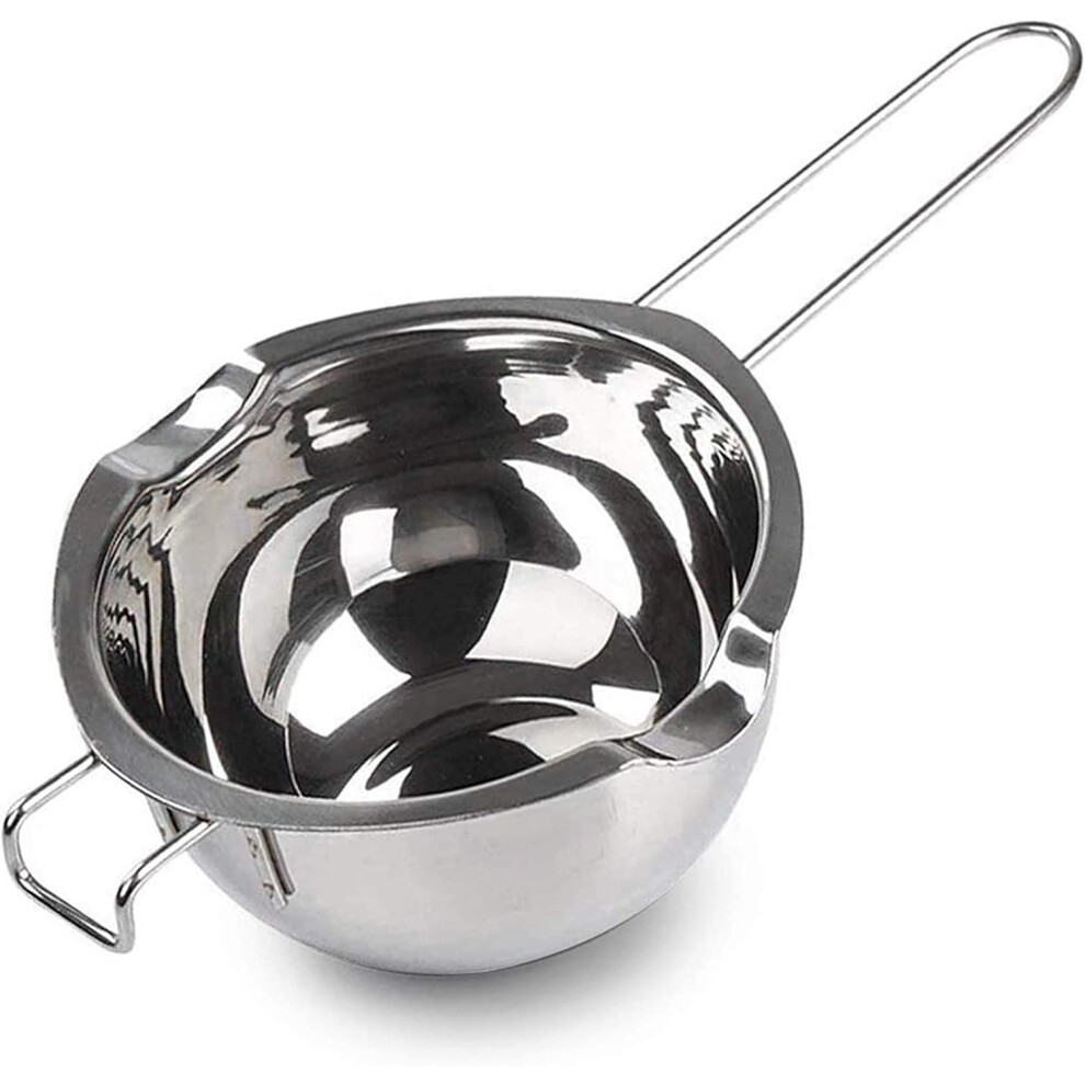 Effortless Melting Made Easy: 304 Stainless Steel Double Boiler Pot, 600ML, For Chocolate, Cheese, And More-image-OPC-PN2SDPQ-NEW