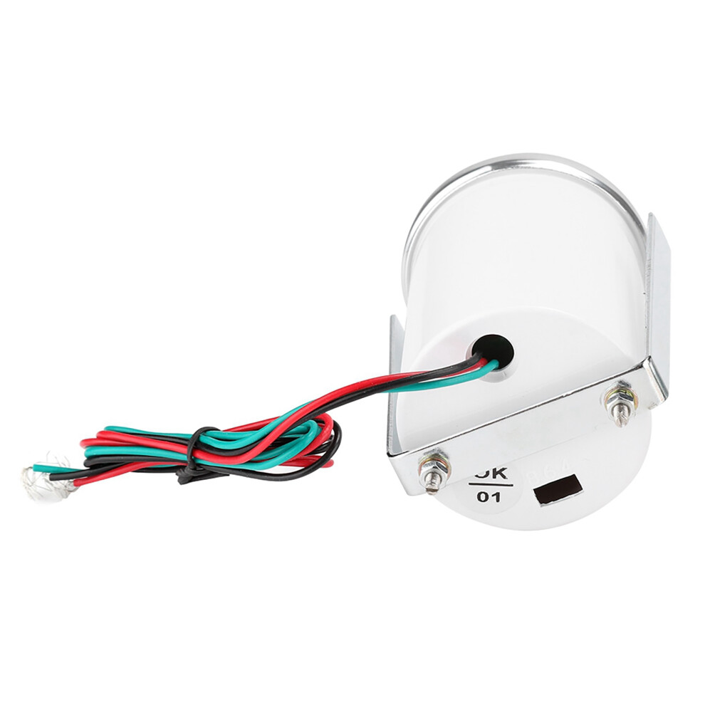 Digital 52Mm Oil Pressure Gauge 0-100Psi Easy Install For 12V Vehicles White/Light 9451362553986