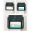 Multifunktionaler dunkelgrüner Plastik-Tissuespender 20x15,5x12,5 cm 4