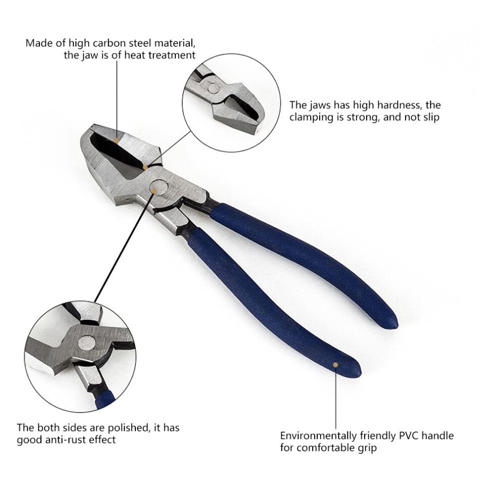 8In Pvc Handled Glass Cutting Pliers For Glass & Ceramic Work 8411362554407